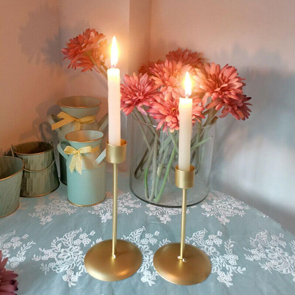 SUSANS Set 2 Giá Đỡ Nến Trang Trí Đám Cưới Phong Cách Châu Âu