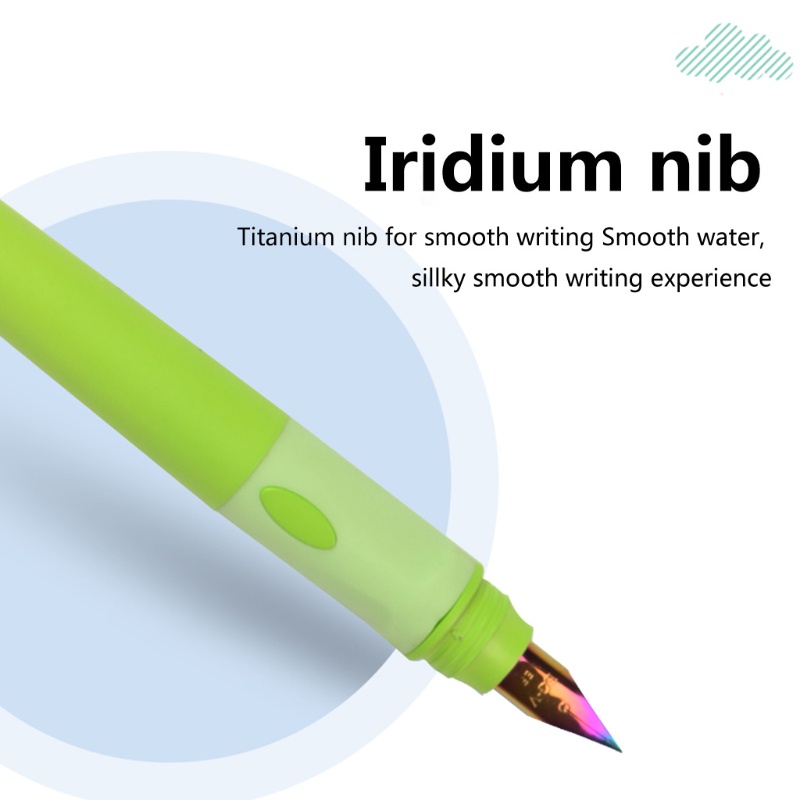 Bút Máy Ngòi 0.38mm Có Thể Thay Thế Cho Học Sinh Người Mới Bắt Đầu