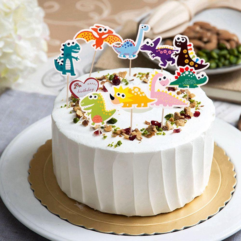 Cờ Trang Trí Bánh Kem Hình Động Vật