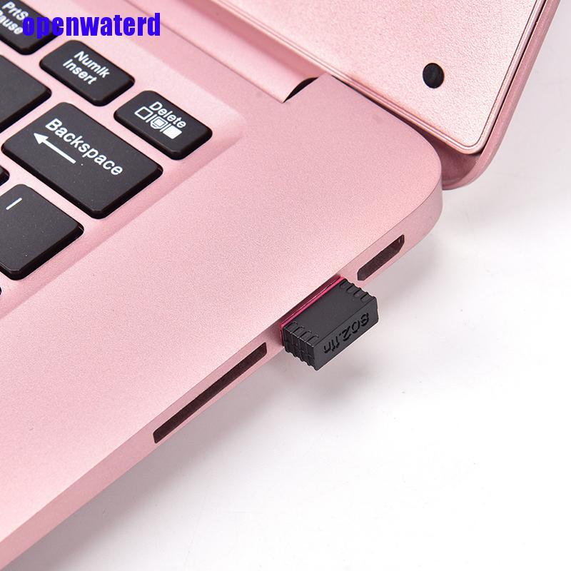 Usb Wifi Dongle Mini 802.11 B / G / N Cho Laptop Pc