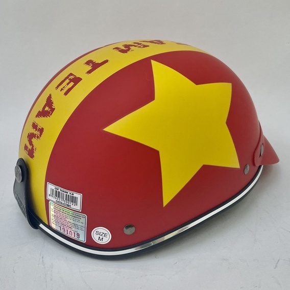 Mũ Bảo Hiểm1/2 Đầu CHITA HELMETS CT6B1 Tem Cờ Việt Nam