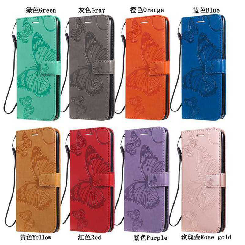 Bao da điện thoại hình bướm cho LG G7 G8 G8X G8S V40 V50 ThinQ