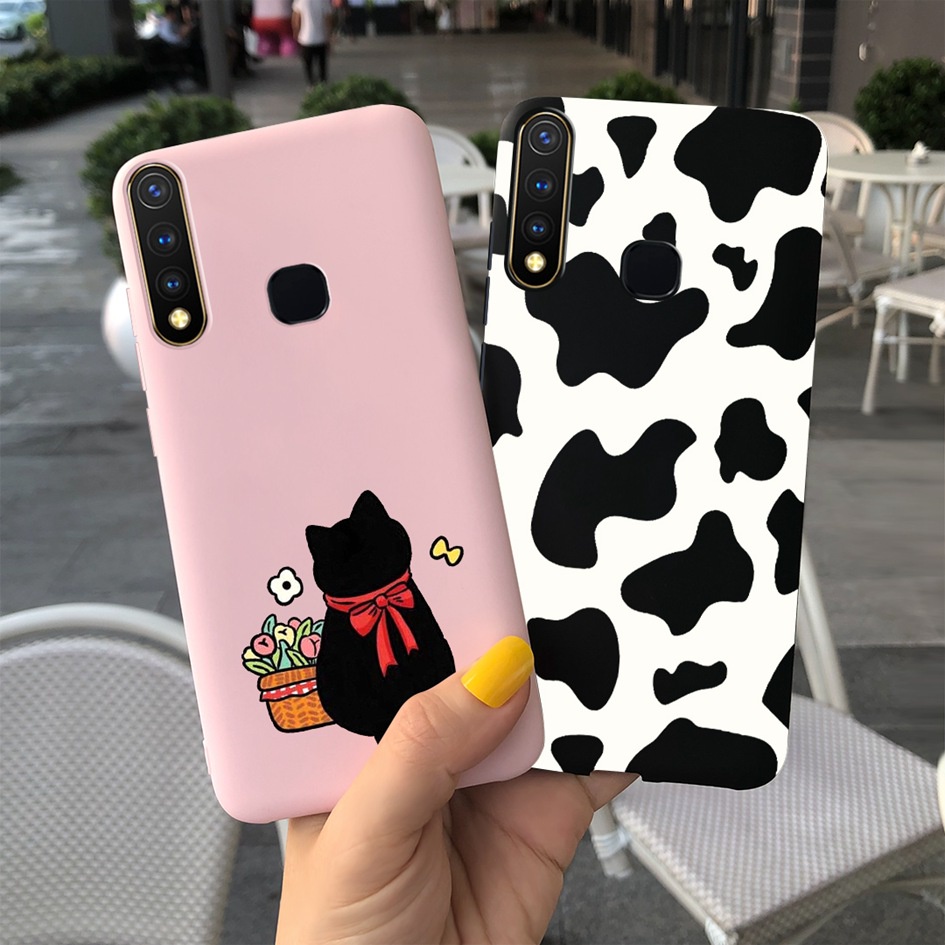 Ốp Điện Thoại Silicon Dẻo Họa Tiết Hoa Oải Hương Nhiều Màu Xinh Xắn Cho Vivo 1915 Y19 Vivo Y5s VivoY19 U3 Z5i