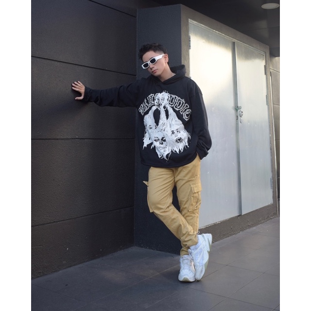 Áo hoodie vah studio DEVIL PUPPETS Áo khoác nỉ vah.studio Devil Puppets chất nỉ bông cao cấp kun shop unisex