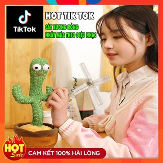 Cây Xương Rồng Nhảy Múa Phát Ra Âm Thanh Vui Nhộn ❤️FREE SHIP❤️ Cây Xương Rồng Khiêu Vũ Nhảy Múa Theo Điệu Nhạc