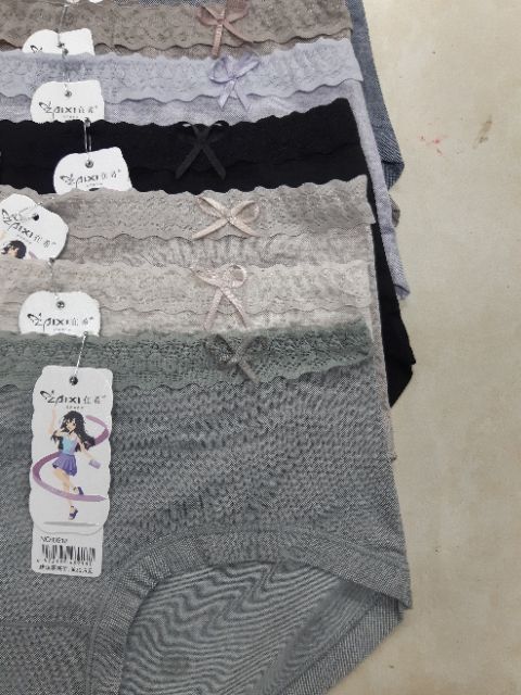 Combo 10 quần lót cotton than tre mềm