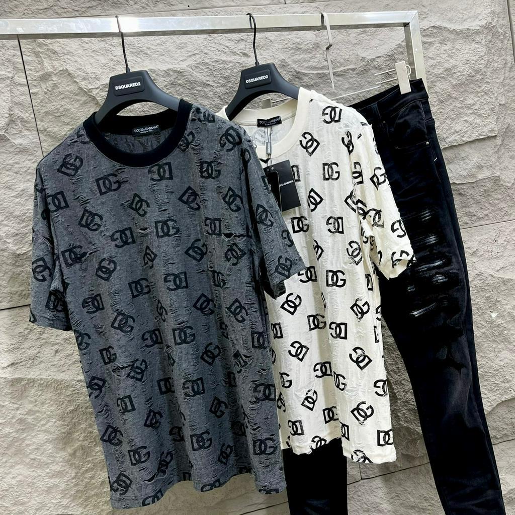 Áo Phông DG rách sử dụng loại vải tàu cao cấp