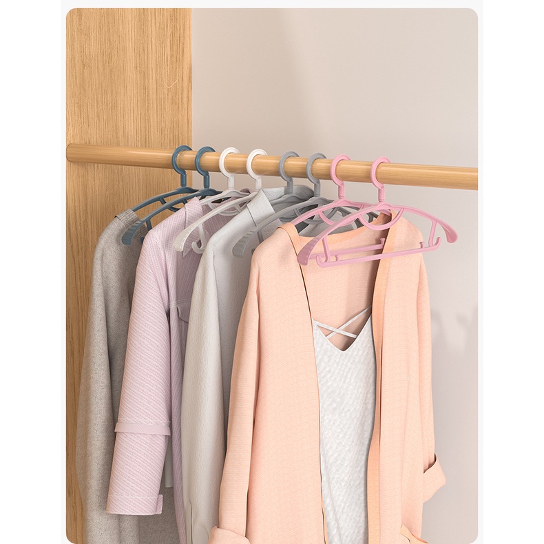 Gao Wenhai Móc Treo Quần Áo Bằng Nhựa Đậm Đặc Liền Mạch Hỗ Trợ Quần Áo Cho Nữ Ký Túc Xá Bán Sỉ Gia Đ