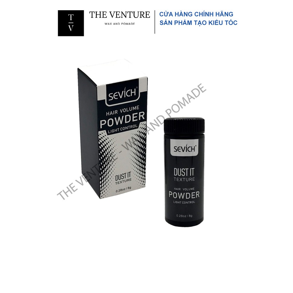 Bột Tạo Phồng Tóc Nam Nữ Sevich và Chai Tạo Phồng Tóc Helios Hair Tonic - 8 Gram