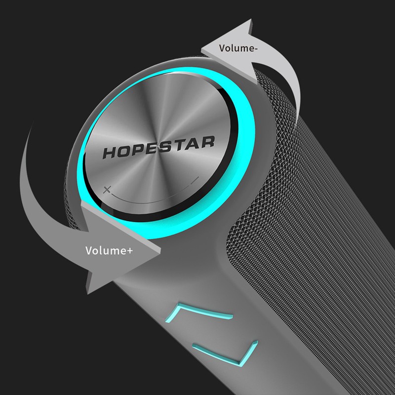 Loa bluetooth cao cấp HopeStar P30 Pro - BLT 5.0, Bass mạnh, Đèn Led, IPX6, CS 16W (Màu Random) - Phụ Kiện 1986