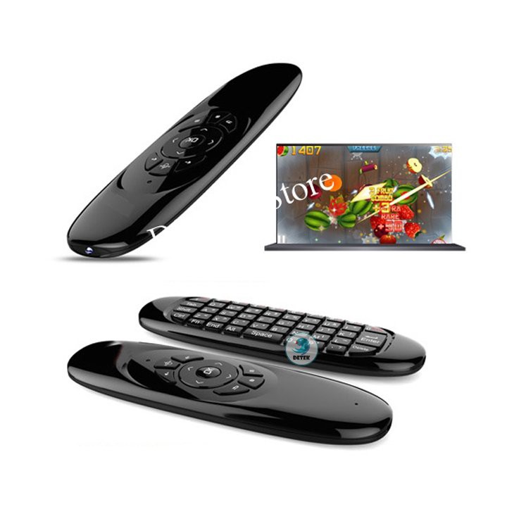 Remote Điều Khiển Đa Năng Chuột Bay Air Mouse C120 - Điều khiển chuột bay tìm kiếm giọng nói Remote Mouse Air C120 NHẠY