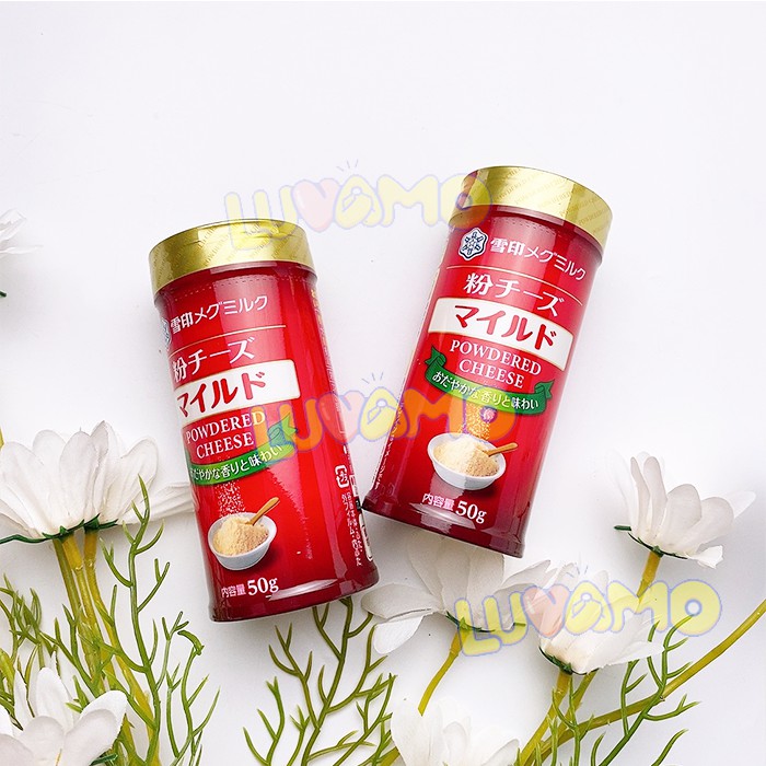 Phô mai rắc cháo cho bé ăn dặm nội địa Nhật Bản 50g luvamo GV05