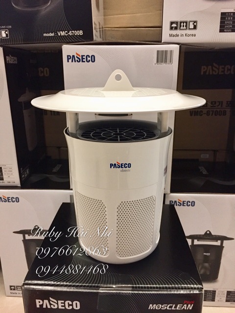 Đèn bắt muỗi PASECO Korea Dùng công nghệ đèn Led