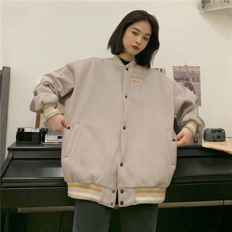 Áo Khoác Bóng Chày Phong Cách Hàn Quốc | BigBuy360 - bigbuy360.vn