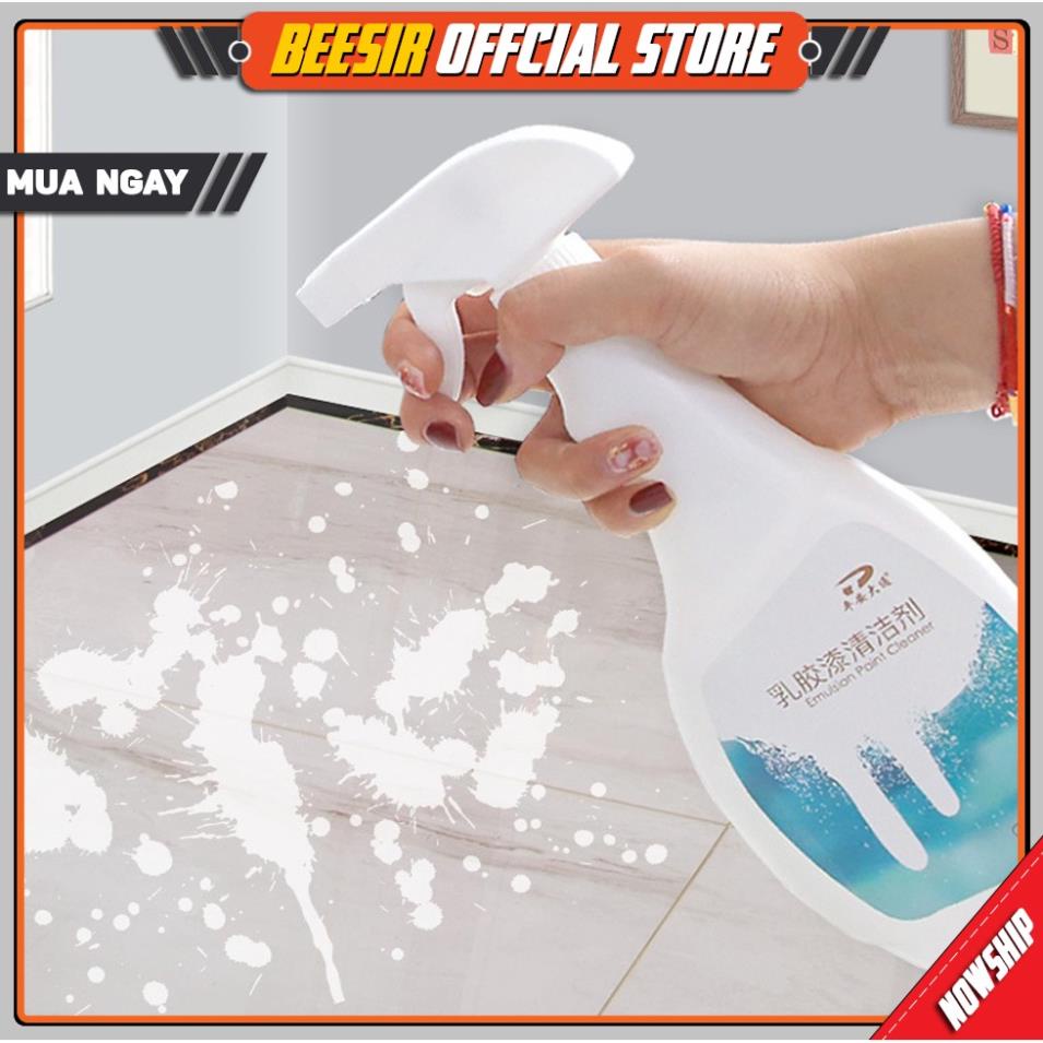 Dung Dịch Tẩy Vết Sơn Cứng Đầu Trên Về Mặt Nội Thất Nhà Cửa Cao Cấp 500ml BEESIR