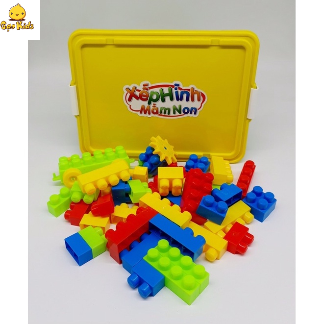 Đồ chơi xếp hình thông minh Sato 68 chi tiết ( Hàng Việt Nam)