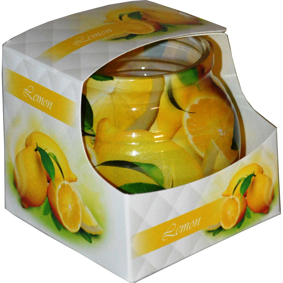 Ly nến thơm Admit ADM0541 Lemon 80g (Hương chanh tươi)