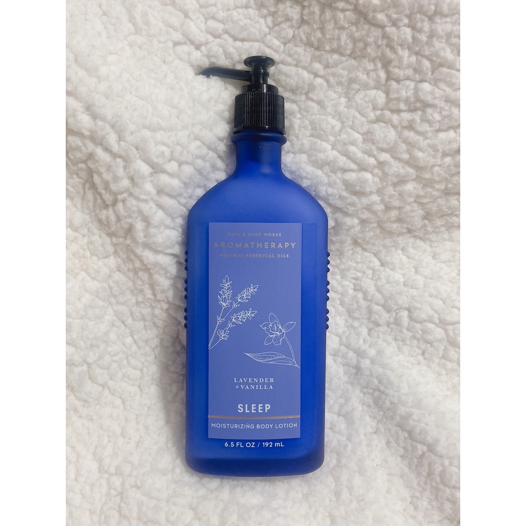 Aromatherapy Sleep Lavender + Vanilla Bath & Body Works Sữa tắm dưỡng thể xà phòng tinh dầu xịt thơm pillow mist