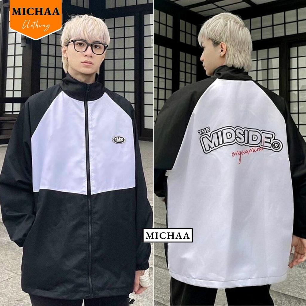 Áo Khoác Bomber Dù TMS Nam Nữ Ulzzang Unisex Kiểu Form Rộng 2 Lớp Jacket - MICHAA