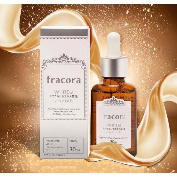 SERUM FRACORA WHITE PLACENTA EXTRACT ENRICH 30ML NHẬT BẢN