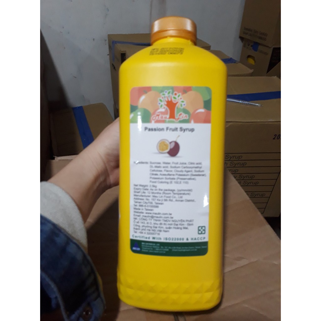 Siro chanh leo Maulin