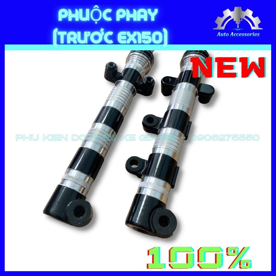 HÓT 100% - Phuộc Phay - Phuộc Trước Exciter 150 Ex150, gắn trước như Zin, Phay sắc xảo, độ nhúng êm ái, bền chắc đẹp