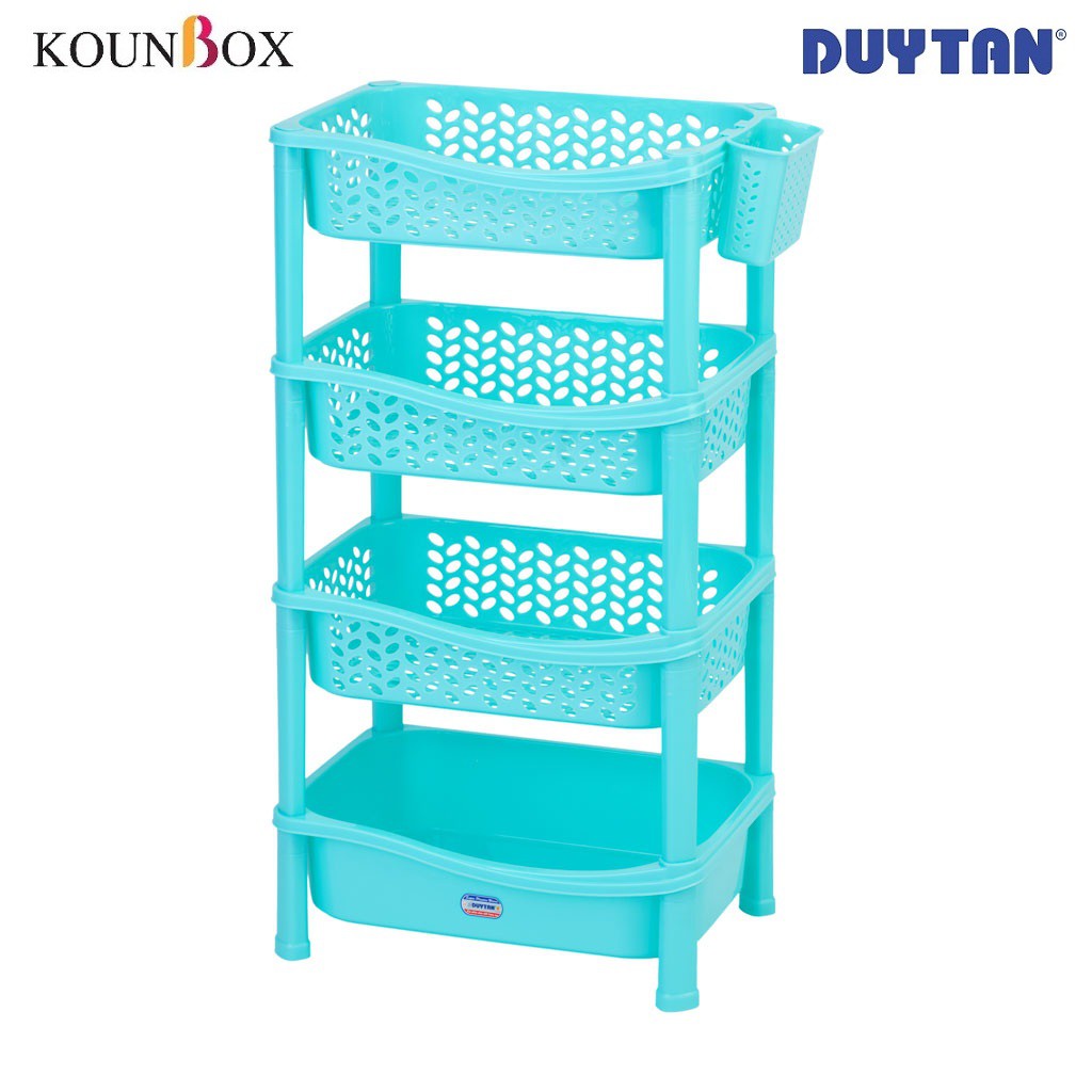 Kệ chén nhỏ 4 tầng Duy Tân  Kích thước: 44.5 x 31.5 x 84.5 cm