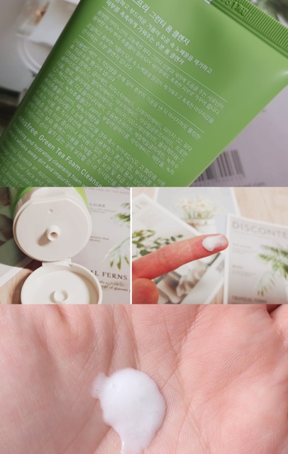 Sữa Rửa Mặt Chiết Xuất Từ Trà Xanh Innisfree Green Tea Foam Cleanser 150ml