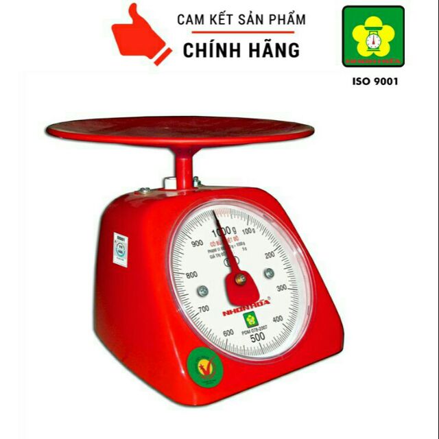 Cân Đồng Hồ Nhựa NHƠN HÒA 1Kg Chính Hãng