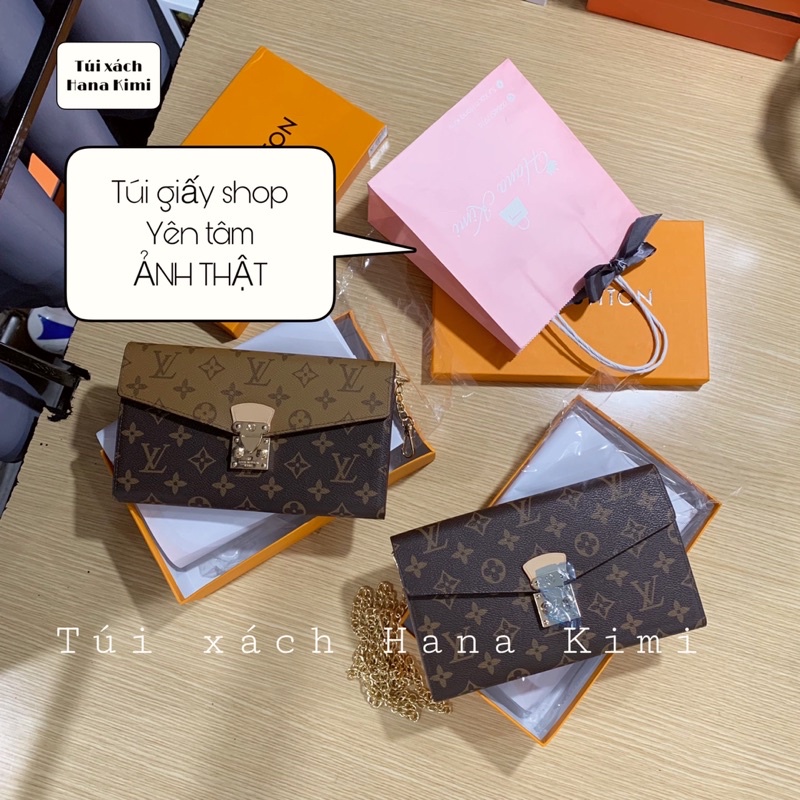 Ví cầm tay- Clutch cầm tay size 23 chất lượng tốt Full hộp