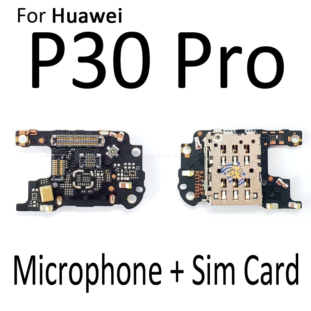 Khay Đựng Thẻ Sim + Mô Đun + Dây Cáp Flex Chuyên Dụng Cho HuaWei P30 P20 View 30 Mate 10 20 30 Pro