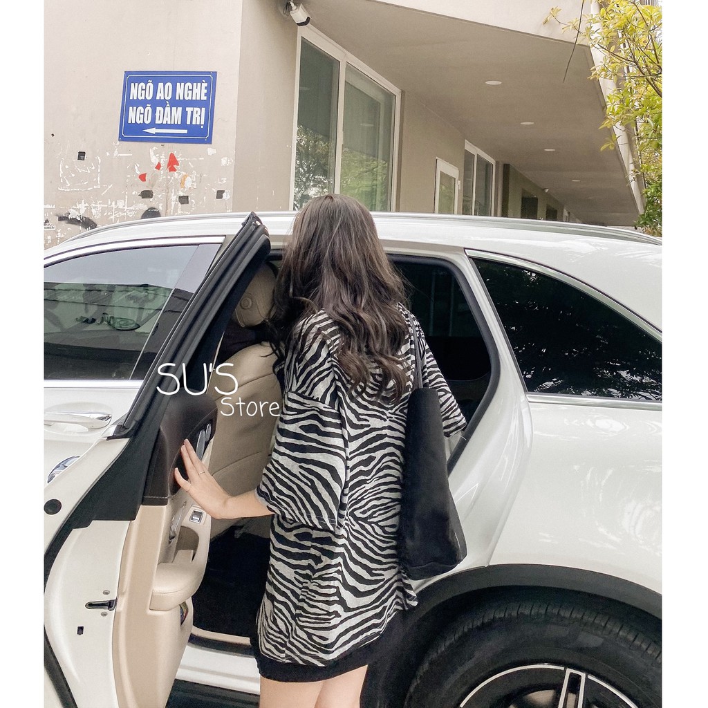 Áo thun hoạ tiết ngựa vằn A1737 SUSTORE | BigBuy360 - bigbuy360.vn