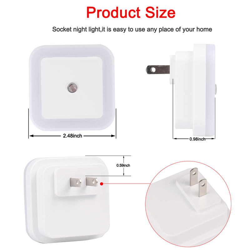 Đèn ngủ mini cảm biến tiết kiệm năng lượng dành cho bé