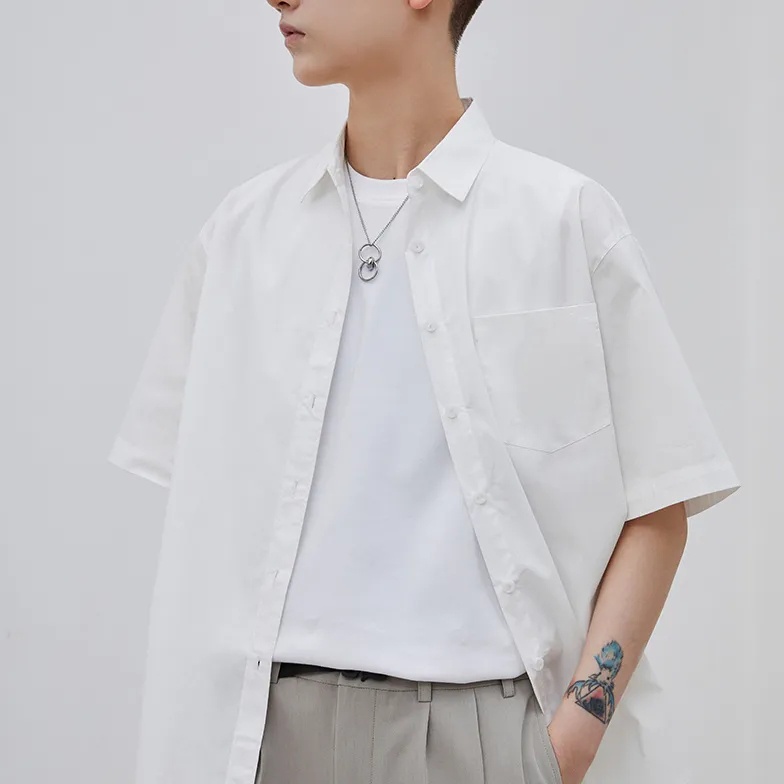 NRVP Áo Sơ Mi Dáng Rộng Thời Trang Hàn Quốc 2022 Dành Cho Nữ