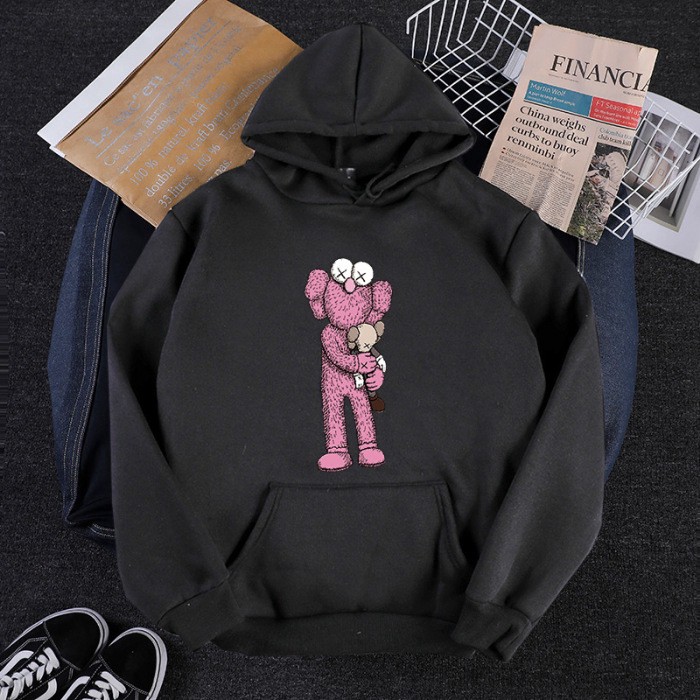 Sale 73% Áo hoodie kiểu dáng độc đáo thời trang cho các cặp đôi, pink,M Giá gốc 176000đ - 2G3