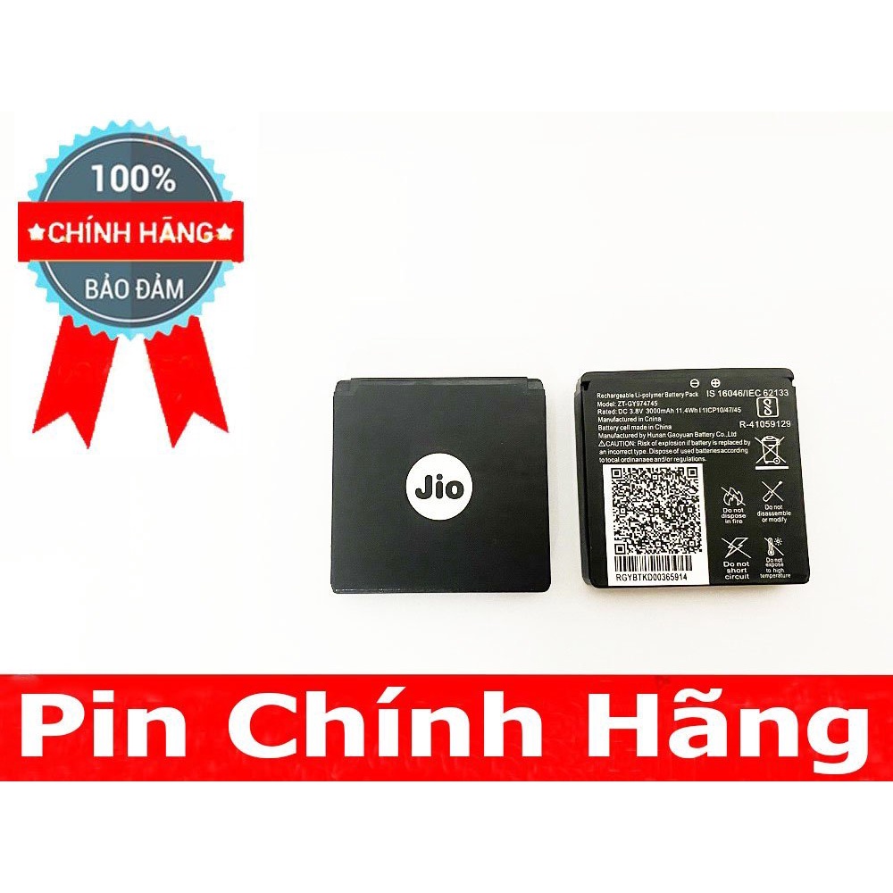 PIN CHÍNH HIỆU ZTE JIO SIÊU TỐC PIN GẮN CHO CỤC PHÁT WIFI 4G LTE JIO JMR 1040