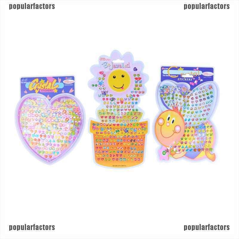 Hình dán bông tai lấp lánh độc đáo cho bé