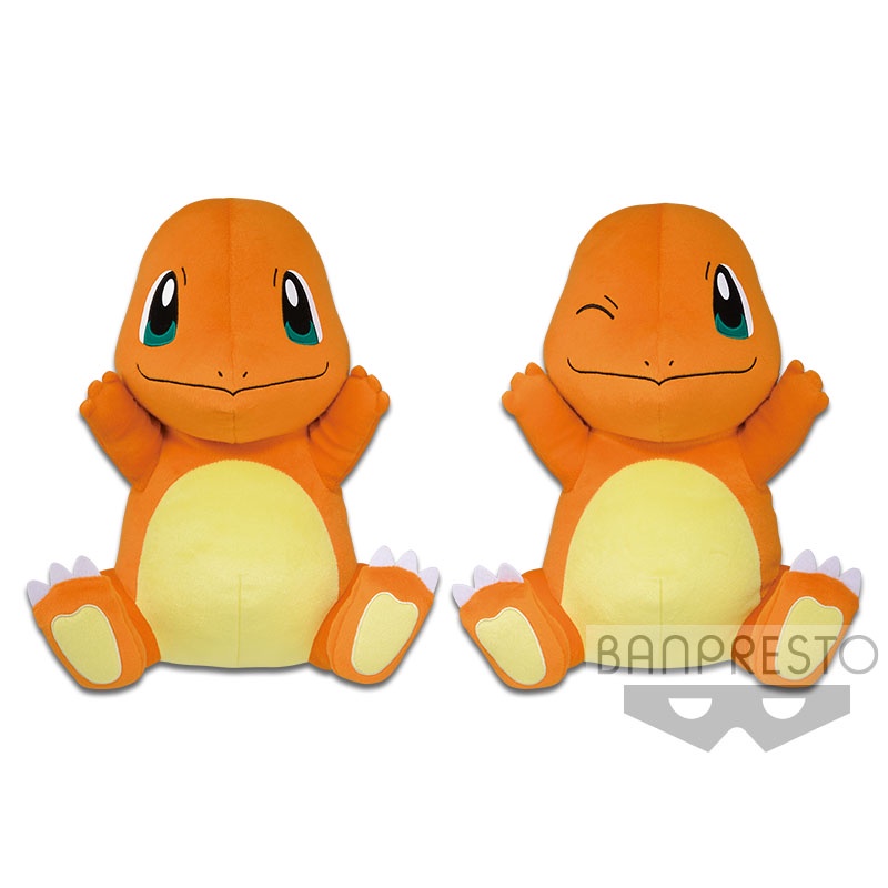 [Banpresto] Gấu bông pkm Sun &amp; Moon SUPER BIG PLUSH - CHARMANDER chính hãng Nhật Bản