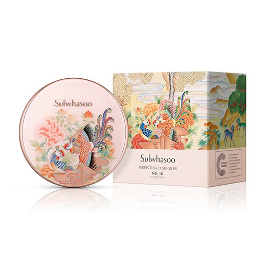 Phấn nước phượng hoàng cushion sulwhasoo bản giới hạn dùng cho mọi loại da màu Xanh kèm lõi refill | BigBuy360 - bigbuy360.vn