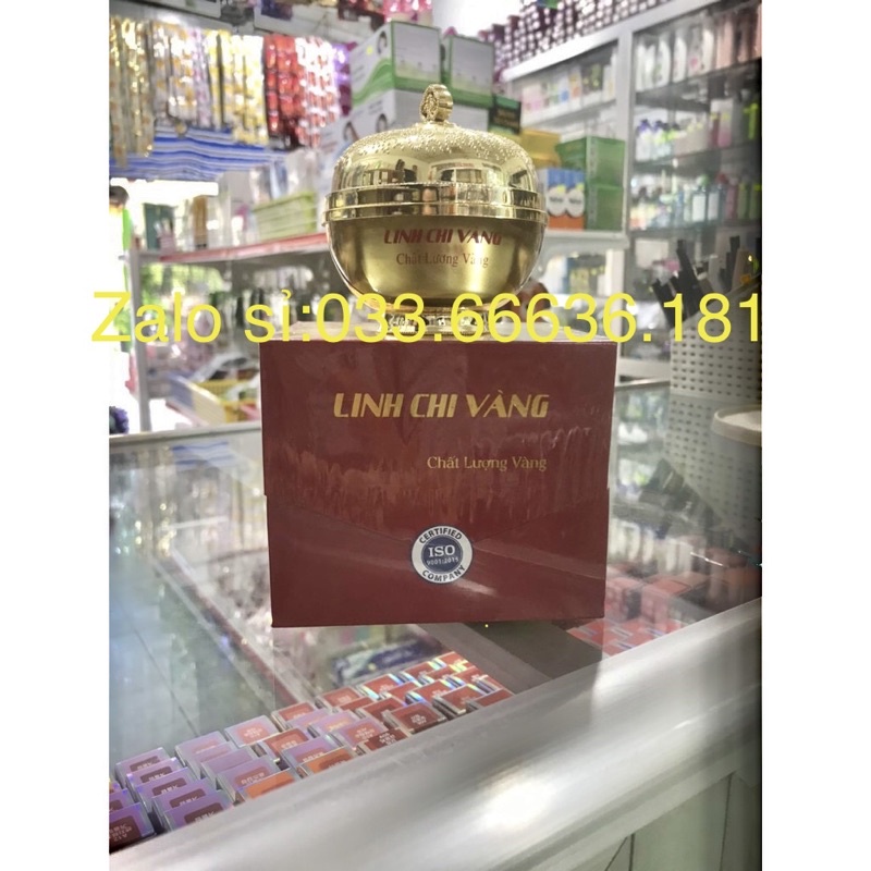 [ chính hãng 100%] kem linh chi vàng 6 tác dụng 35g
