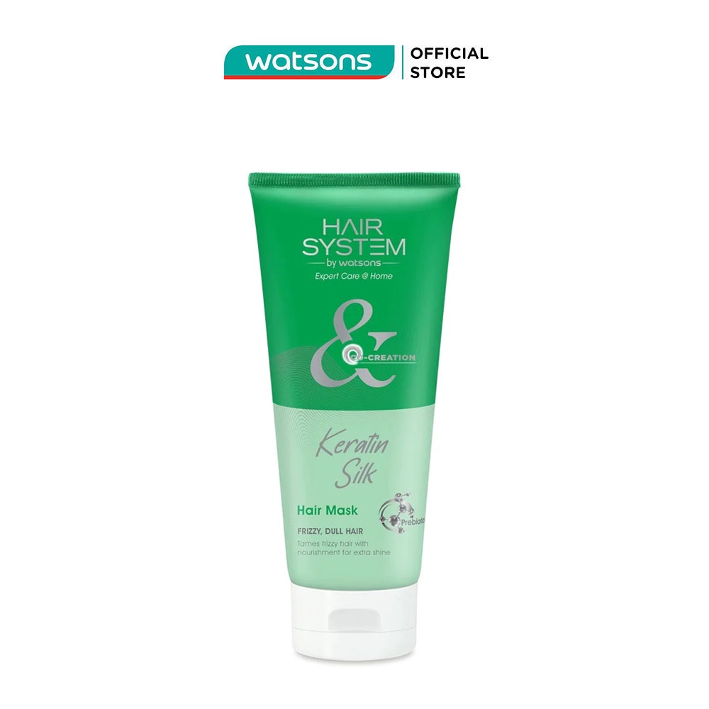 Mặt Nạ Tóc Hair System By Watsons Hair Mềm Mượt Keratin Silk 200ml