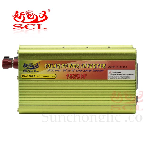Bộ kich điện inverter 12v lên 220v 1500W-Sunchonglic - FA-1500A
