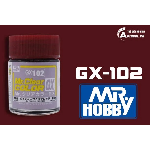 Lacquer  màu kim loại – màu clear sơn mô hình 18ml Mr.hobby-Mr.Color