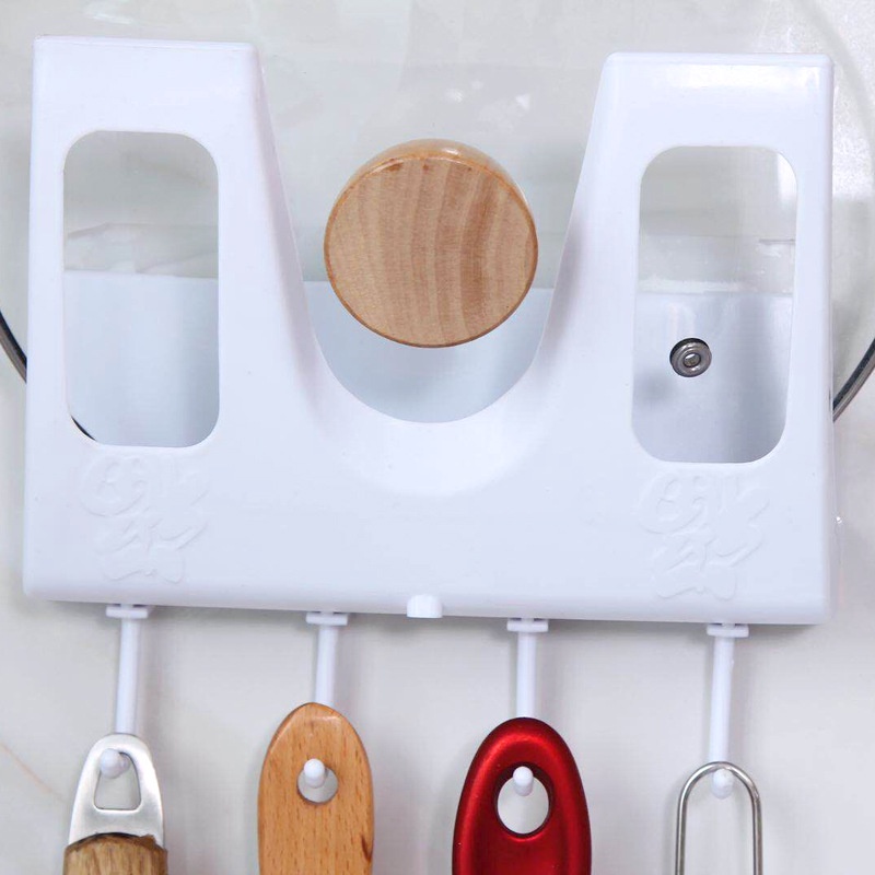 Giá Để Nắp Nồi Tường / Giá Bếp Đa Năng