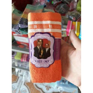 Combo 4 khăn mặt cotton cao cấp