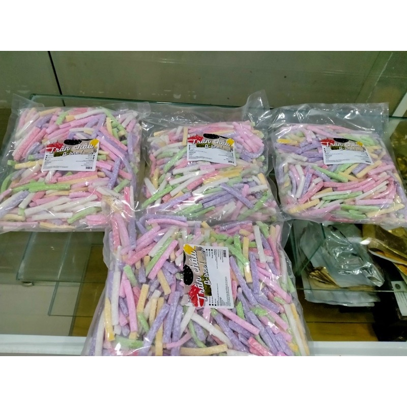 Trân châu cơm dừa ngũ sắc