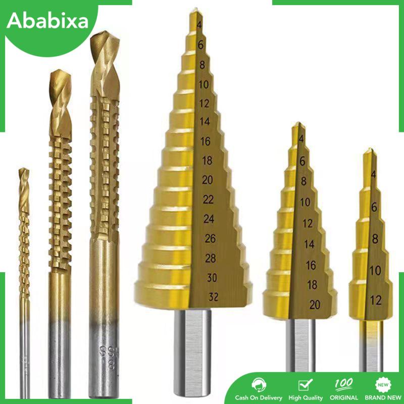 Bộ 6 Mũi Khoan Xoắn Ốc Bằng Thép Tốc Độ Cao Đa Năng Cho Bảng PVC
