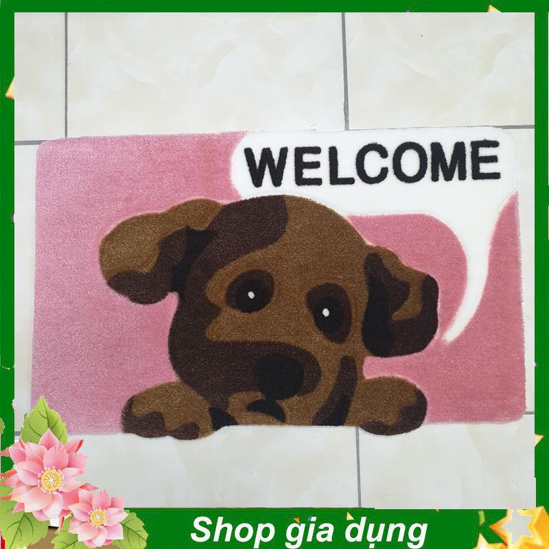 {Giá rẻ nhất} THẢM LAU CHÂN WELCOME .A0683{SP yêu thích}