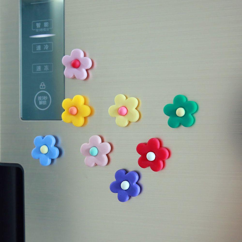 Sticker Dán Tủ Lạnh Nhắc Nhở Nhắc Nhở Đa Năng Hình Hoa Nhiều Màu Dễ Thương
