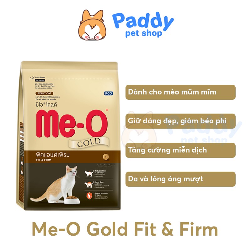 Hạt Me-O Gold Cao Cấp Cho Mèo Trưởng Thành